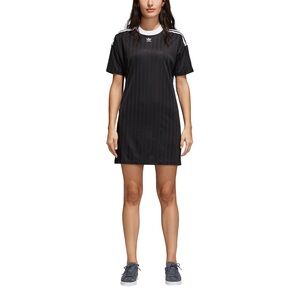 Adidas Originals - TREFOIL 3-Stripes Women's Dress Black-White ce5585